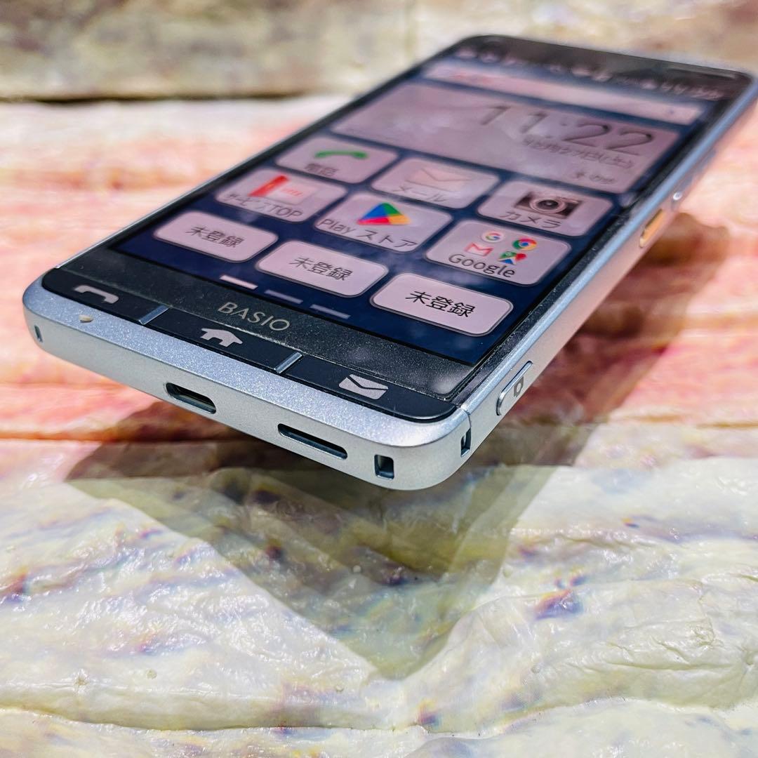 SIMフリー KYOCERA BASIO3 32GB ブルー 電池良好 - メルカリ