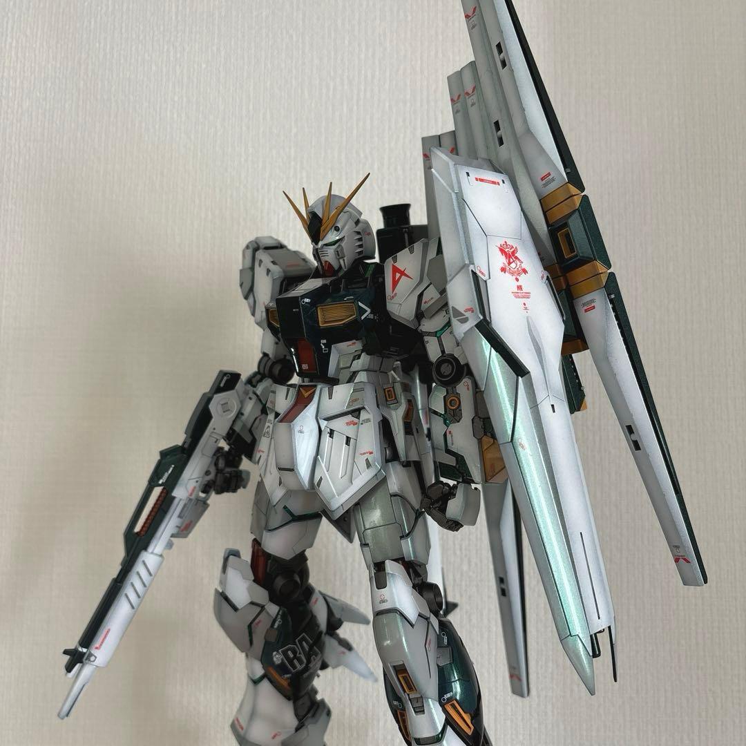 MG νガンダム Ver.ka 全塗装完成品 - メルカリ