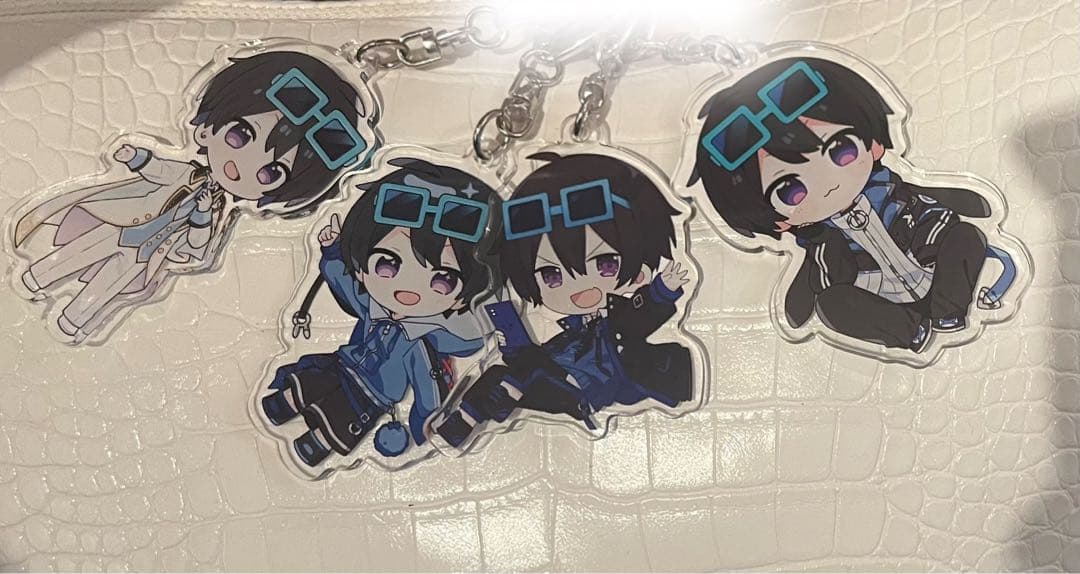 ちょこらび♡ポケカメン☆痛バ☆サイン入り缶バッジ含☆アクキー4点