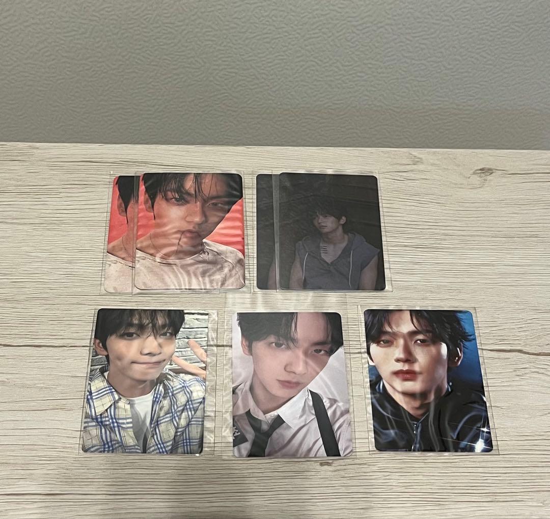 txt トゥバ スビン トレカ afterglow 匿名配送 特典 ユニバ - メルカリ