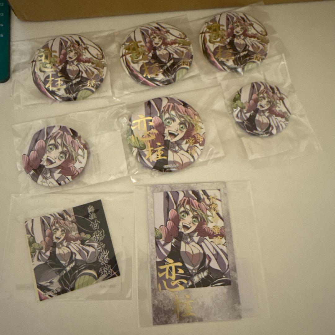鬼滅の刃　幕間画　WEBSHOPくじ　恋柱　甘露寺蜜璃　9点セット WEB受注締め切りまで『9時間』】 コミックマーケット105 ufotable