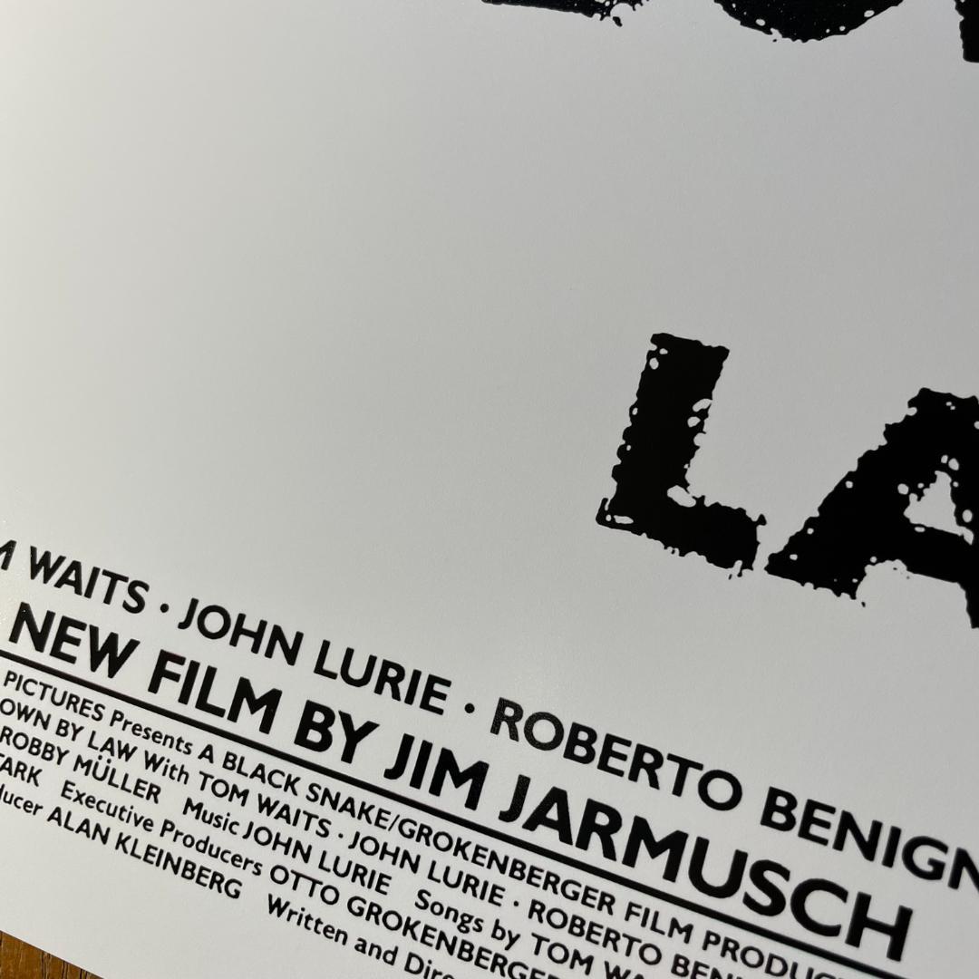 ポスター☆ジム・ジャームッシュ☆『ダウン・バイ・ロー』#2 - メルカリ