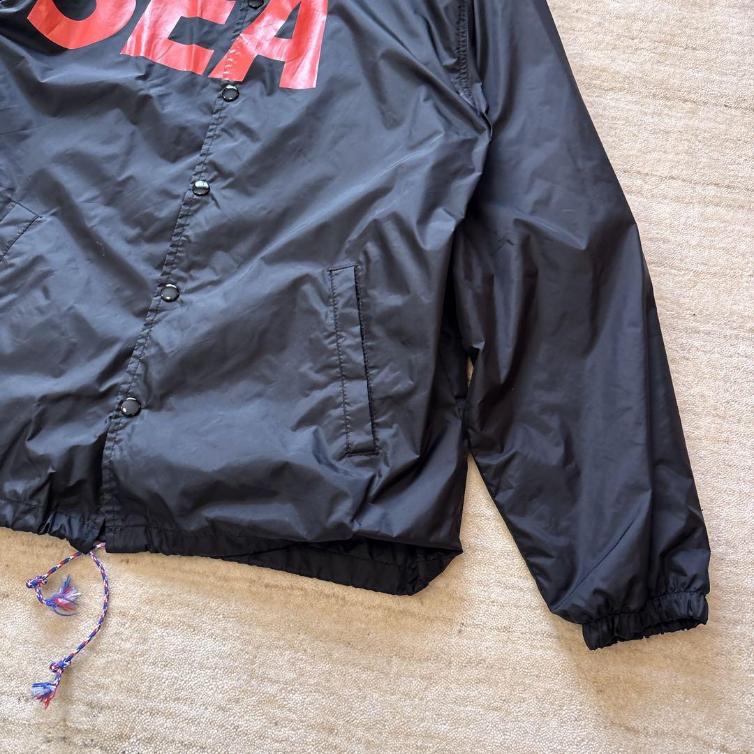 ウィンダンシー ビッグロゴ ナイロン コーチジャケット 両面プリント M