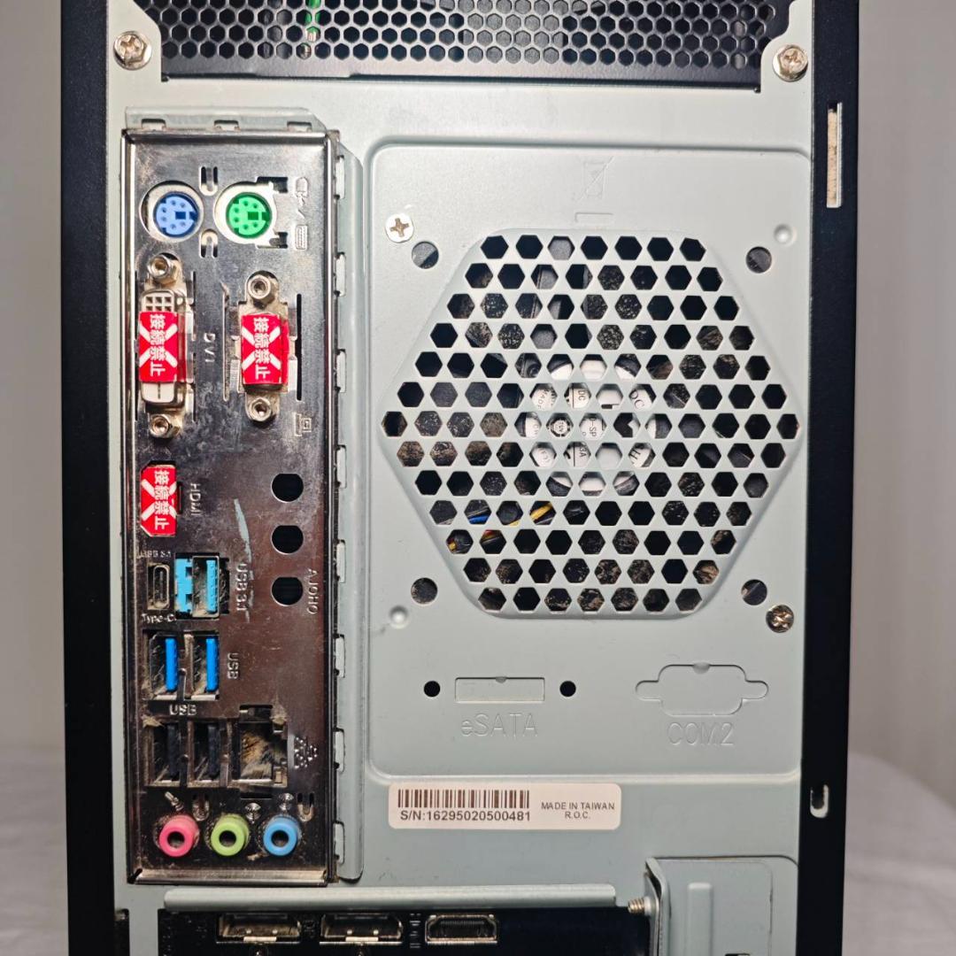 ゲーミングPC/i5 9400F/500GB/GTX1650/Office搭載