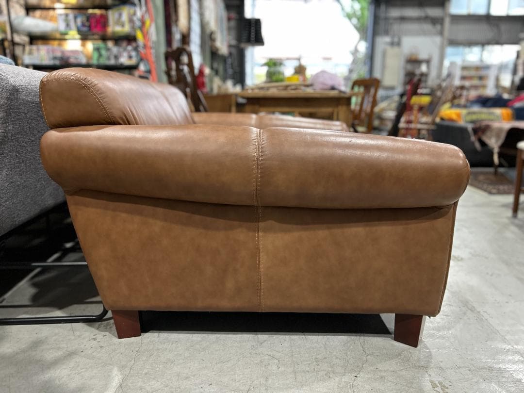 HALO / ハロ｜GIL ギルソファ｜1.5P レザー ラブソファ｜総本革