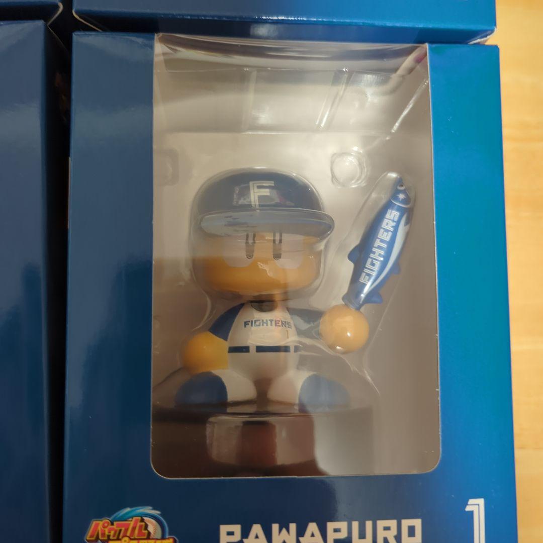 日本ハム パワプロ ボブルヘッド 未使用 4個セット 箱に初期傷あり