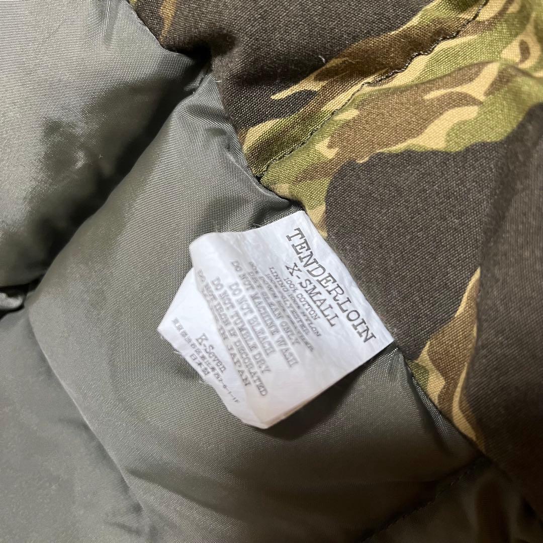 テンダーロイン T-HUNTING DOWN JKT ダウンジャケット カモフラ - メルカリ