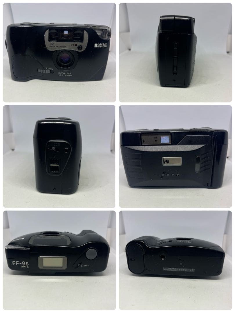 コンパクトフィルムカメラ 7台セット 通電確認済 一部ジャンク品も有