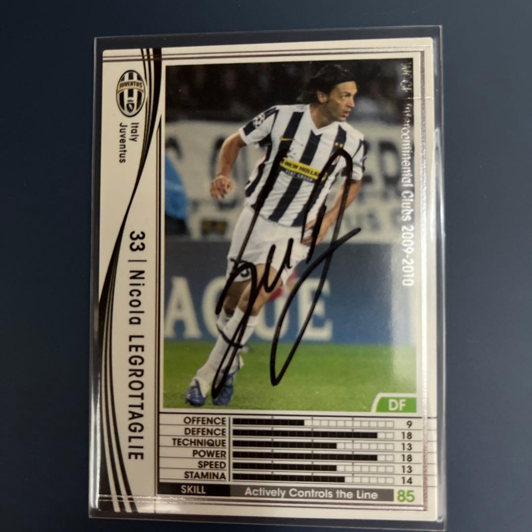 WCCF ユベントス10選手直筆サイン入りカード - メルカリ