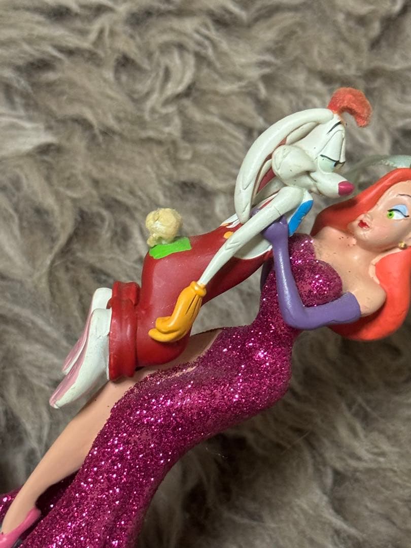 Disney Store ロジャー・ラビットとジェシカ オーナメント レア