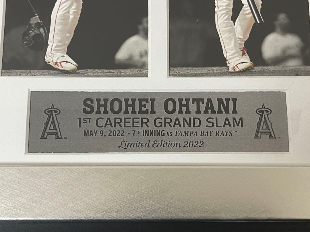 大谷翔平 グランドスラム 壁掛け額縁非売品 公式 39号本塁打 - メルカリ