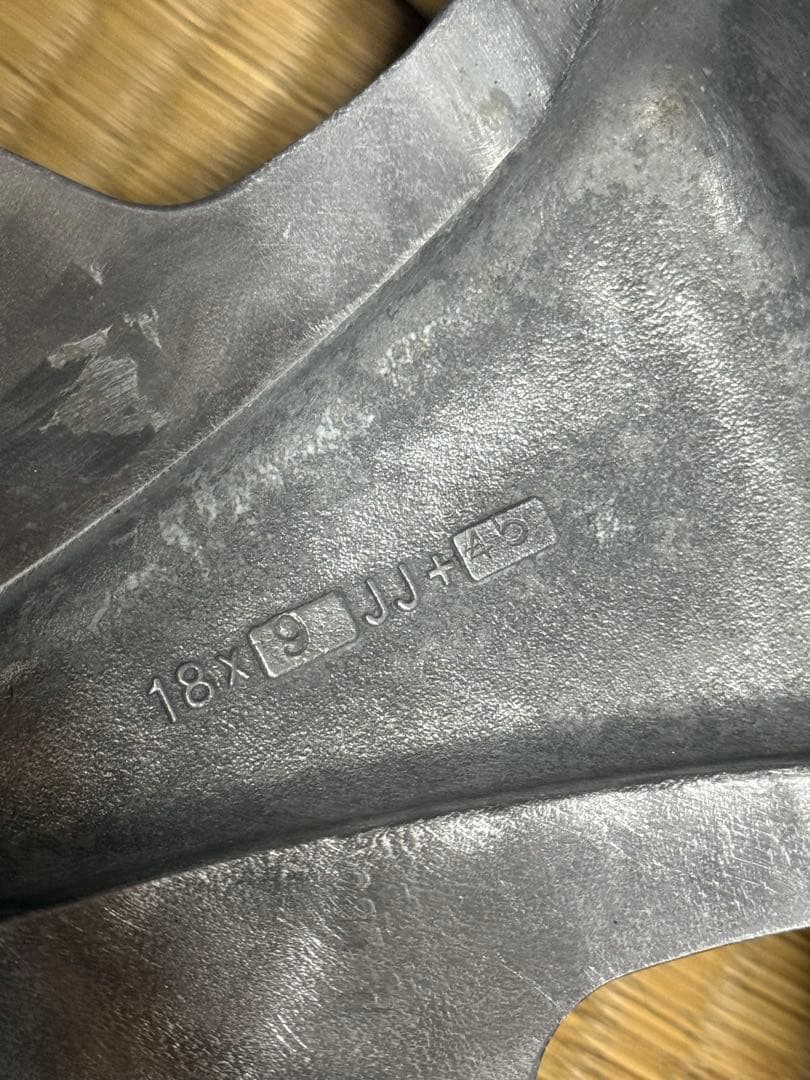 ☆当時物☆ワークユーロラインディッシュWORK PCD114.3 5穴4穴マルチ