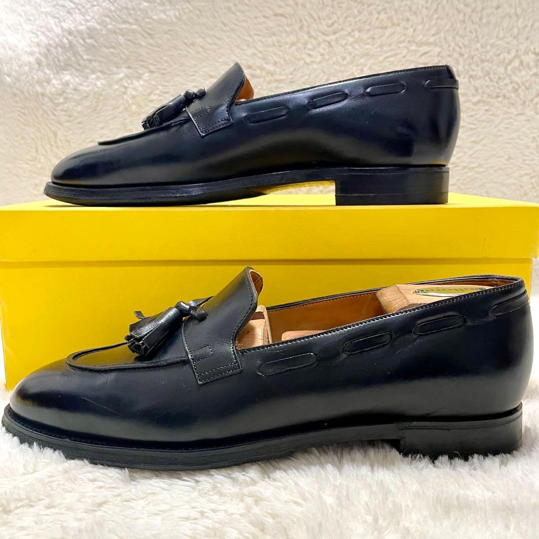 箱付き JOHN LOBB ジョンロブ タッセルローファー JIHEL ブラック