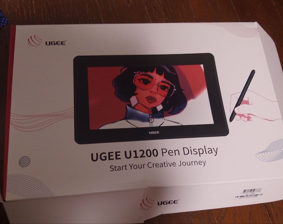 UGEE U1200 ペンディスプレイ 本体 3d59ca4e5811711f2a20801609f40e