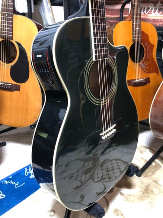 MORRIS FC－2 BLK エレアコ良音❣️新品literギクケース付き