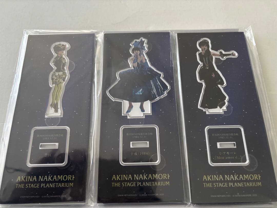 中森明菜 ザ・ステージ・プラネタリウム アクリルスタンド