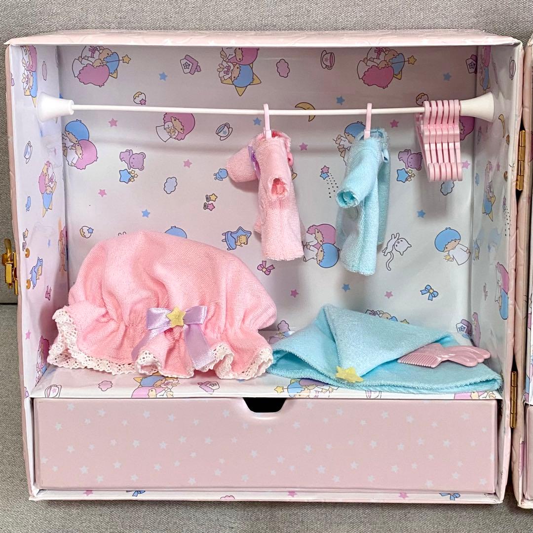 キキララ ソフビドールセット トランク 着ぐるみ 一式 リトルツイン