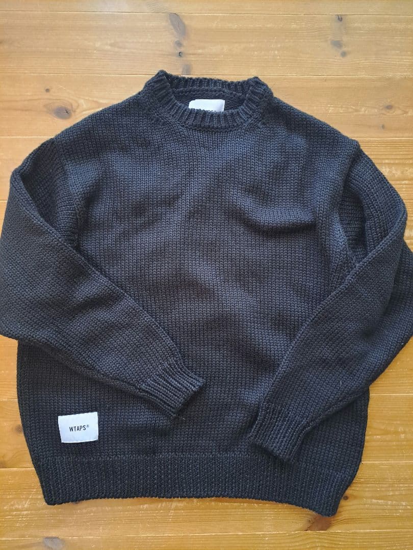 トップス WTAPS 22aw ARMT SWEATER X3.0 WTAPS（ダブルタップス） 22AW ARMT/SWEATER/POLY.X3.0 222MADT-KNM02