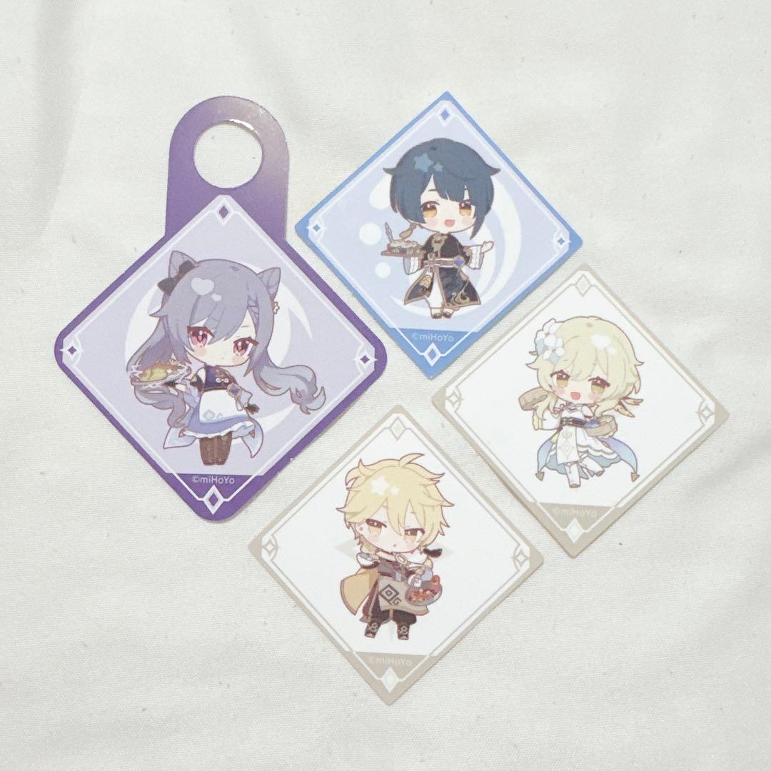 原神 スイパラ ピック 4枚 空 刻晴 蛍 行秋 - メルカリ