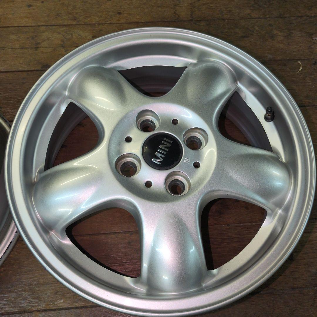 芝*様 送料込　美品　MINI用　純正アルミ　15×5.5J　4本　ローバーミニ