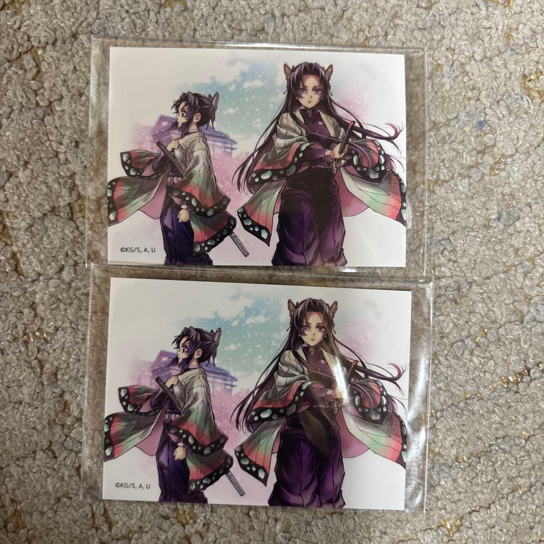 鬼滅の刃 リアルwebshopくじ コミケ106 胡蝶しのぶ 胡蝶カナエ - メルカリ