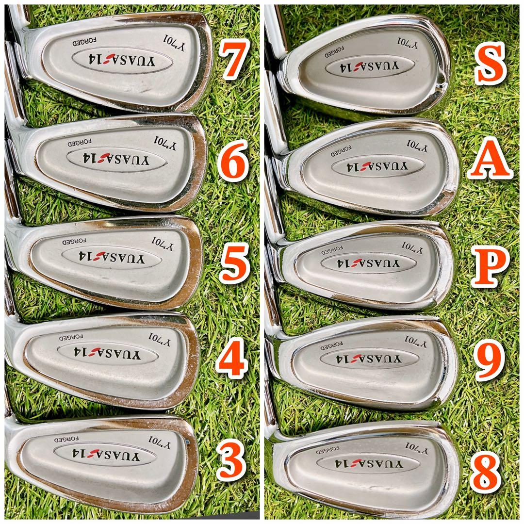ゴルフクラブ アイアン セット YUASA 14 ユアサ Y701 FORGED - メルカリ