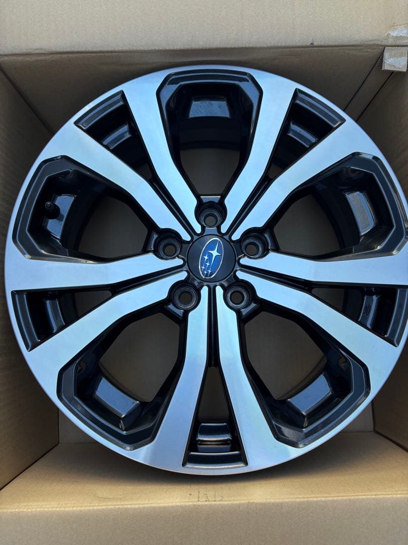 [送料込み]ホイール①スバル フォレスター 18インチ ホイールのみ フォレスター (M)アルミホイール（18インチ）1本分「スバル純正用品