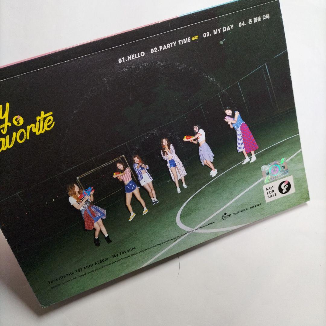 ⭐本物⭐直筆サイン＆直筆メッセージ入⭐FAVORITE⭐韓国盤KPOP⭐