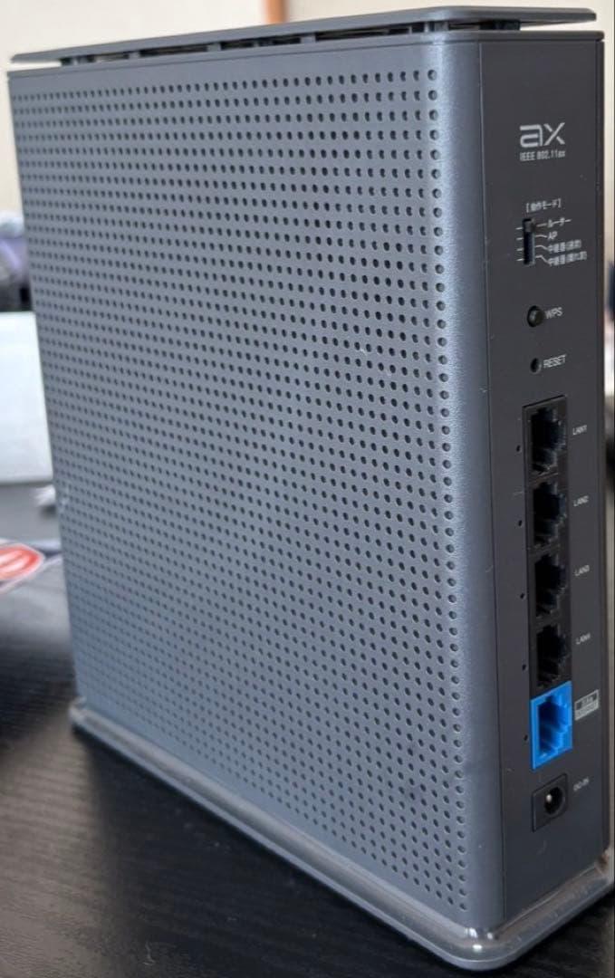 ELECOM 無線LANルーター 4ポート グレー ELECOM（エレコム） 無線 LANルーター 親機 Wi-Fi 6 4804+1147Mbps