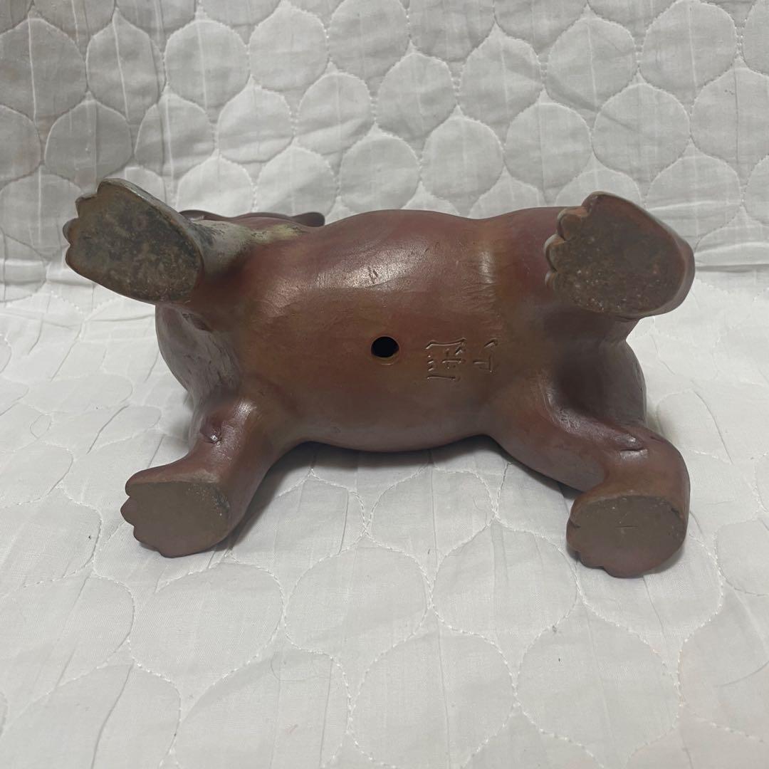 備前焼犬戌の置物