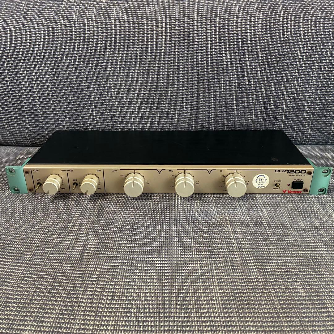 Vestax DCR-1200 3バンドアイソレーター VESTAX DCR-1200 3 BAND アイソレーター (パネルブラック