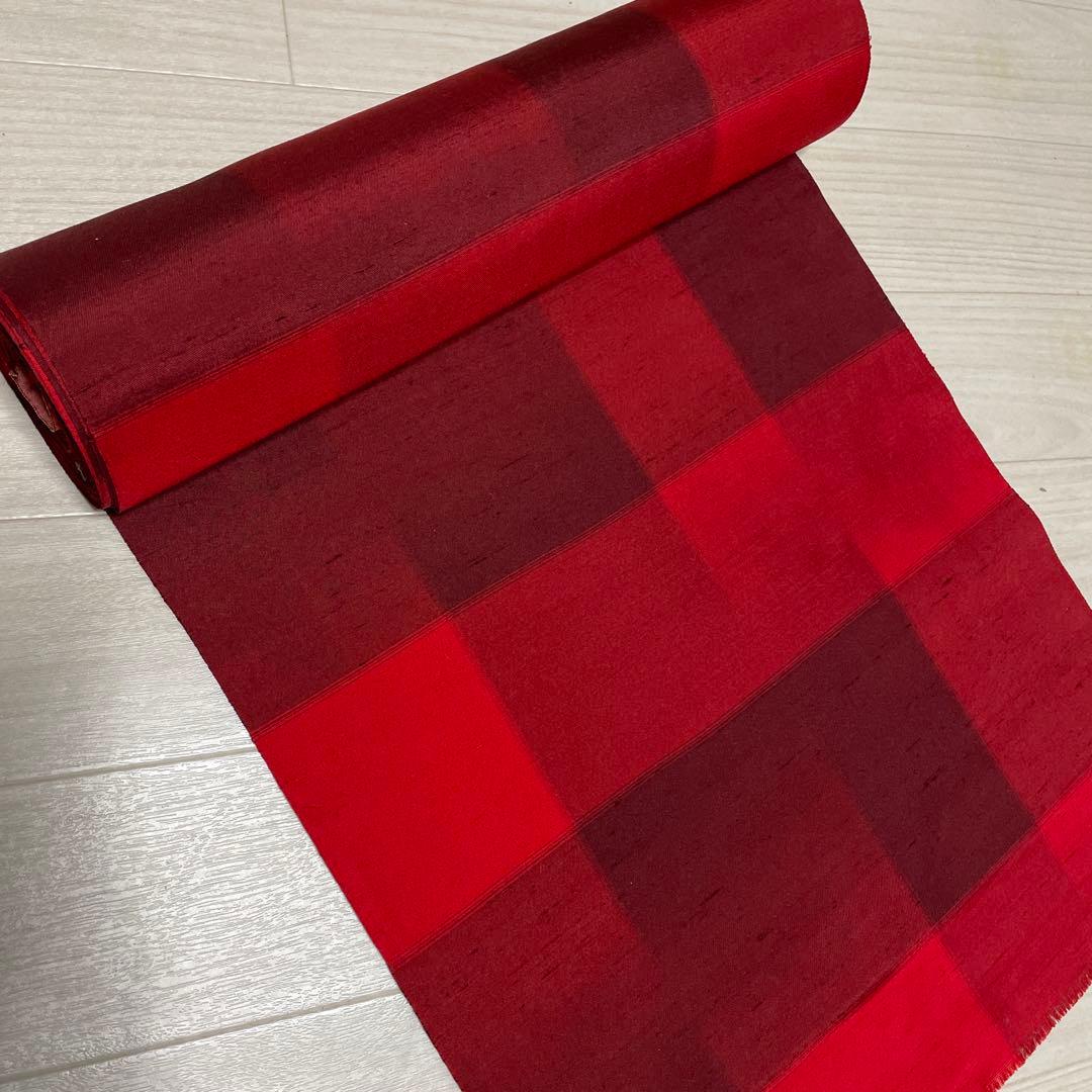 着物ワンピーステントラインマキシ丈《14》紬や大島紬等《7マルキ含む》M〜L