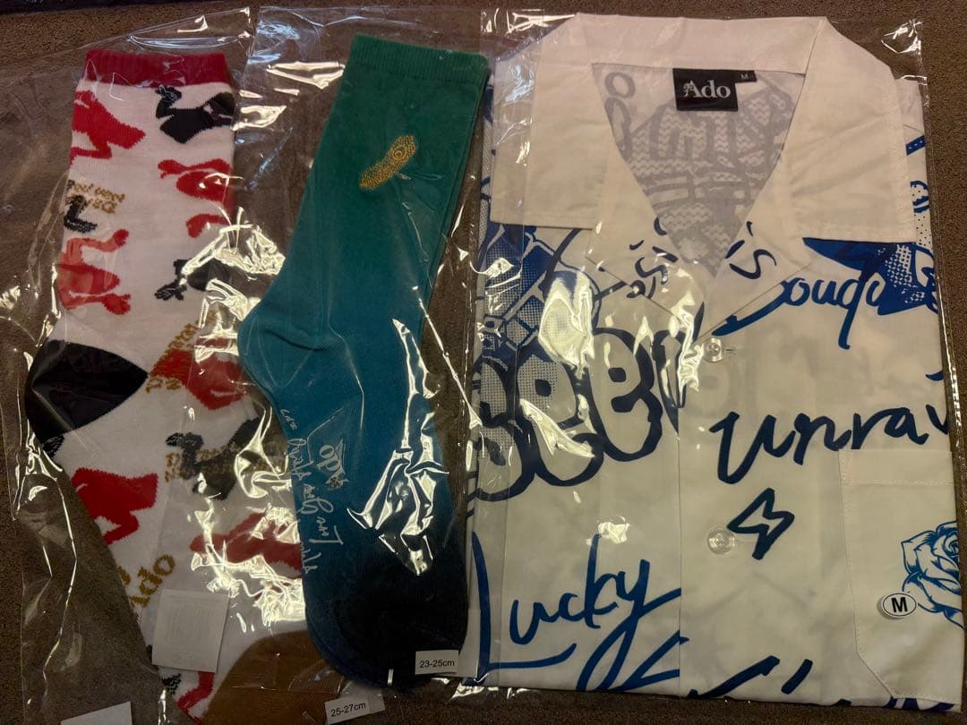 XXL】オープンカラーシャツ Ado 5th ポップアップストア 5周年 XLL Ado