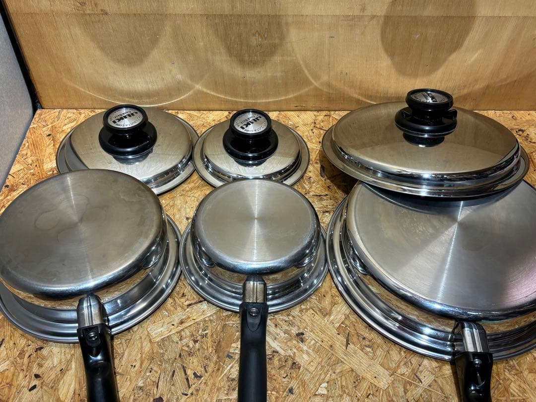 JUKI CookBest 304ステンレス 鍋 蓋付き 3点セット - メルカリ