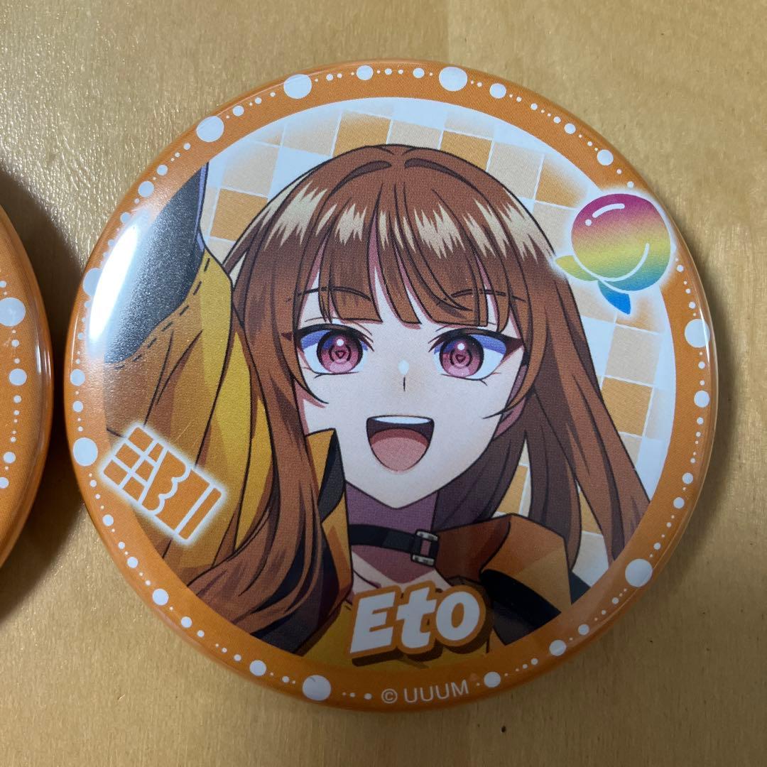 カラフルピーチ えと 缶バッジ からぴちコレクション - メルカリ