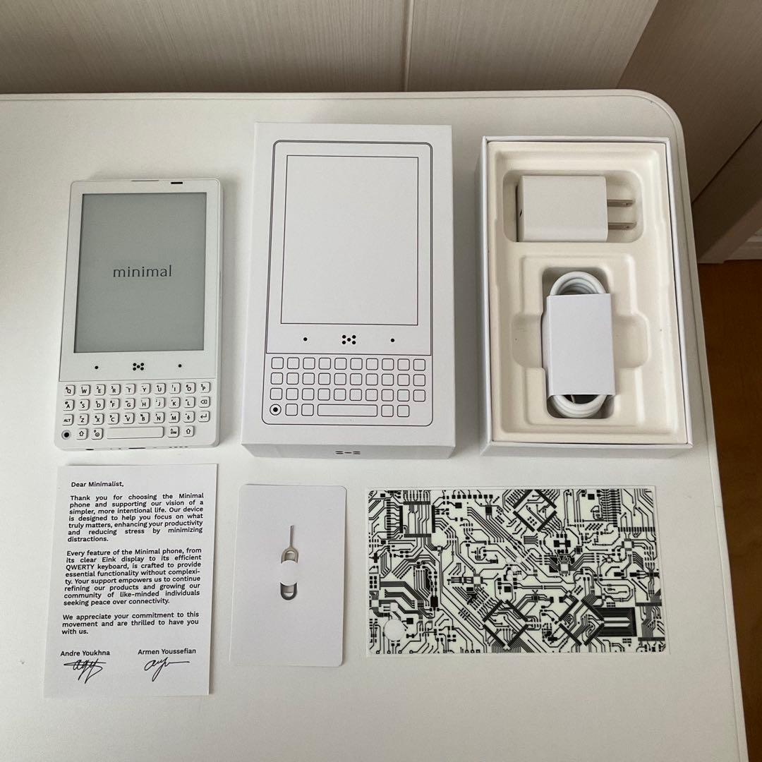 美品　Minimal Phone ホワイト 超レア] Minimal Phone 【公式通販】