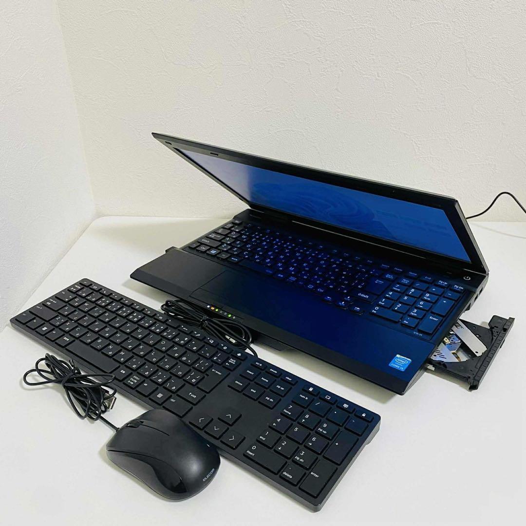 Y99 NECノートパソコンSSD高速 Windows11オフィス2024付き - メルカリ