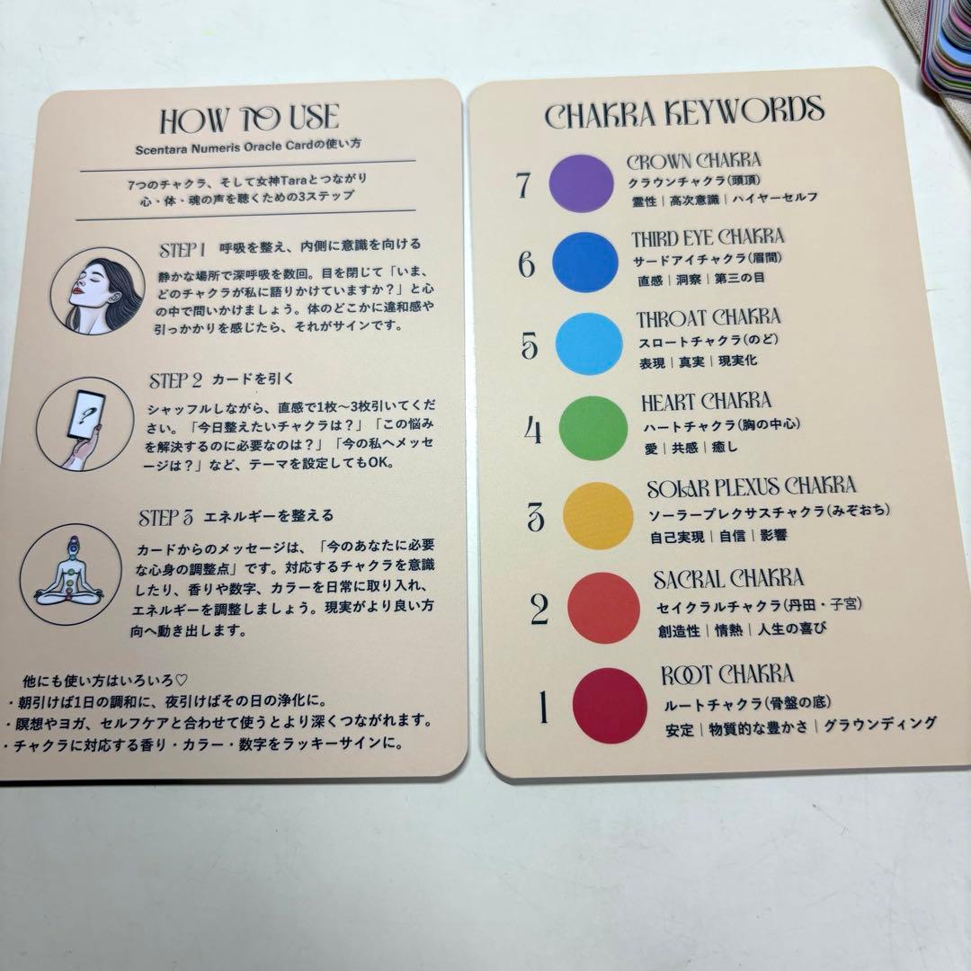 み*り様 【非売品】アロマ オラクルカード MARIA ORACLE マリアオラ