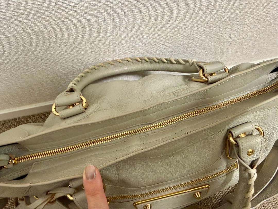 週末値下バレンシアガ クラシック メタリックエッジ シティ 2way