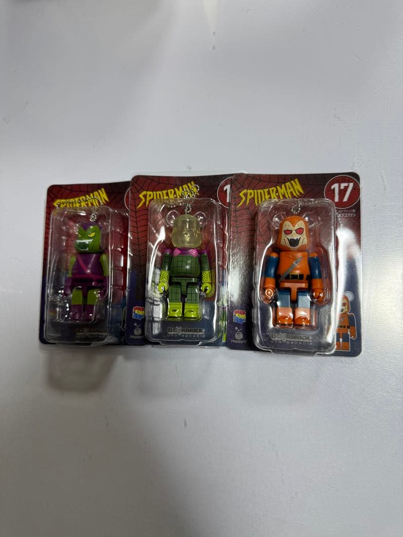 スパイダーマン ベアブリック 3体セット - メルカリ