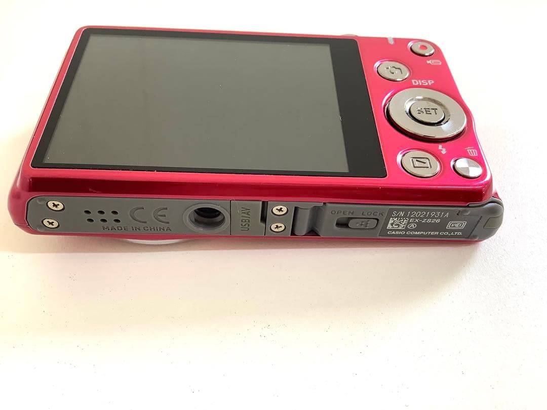 z838]カシオ CASIO EXILIM EX-ZS26 ピンク - メルカリ