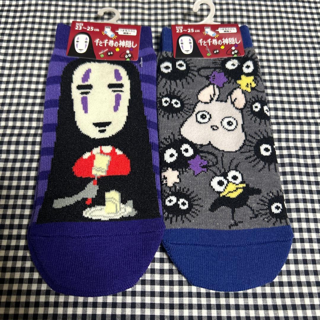 千と千尋の神隠し靴下セット - メルカリ