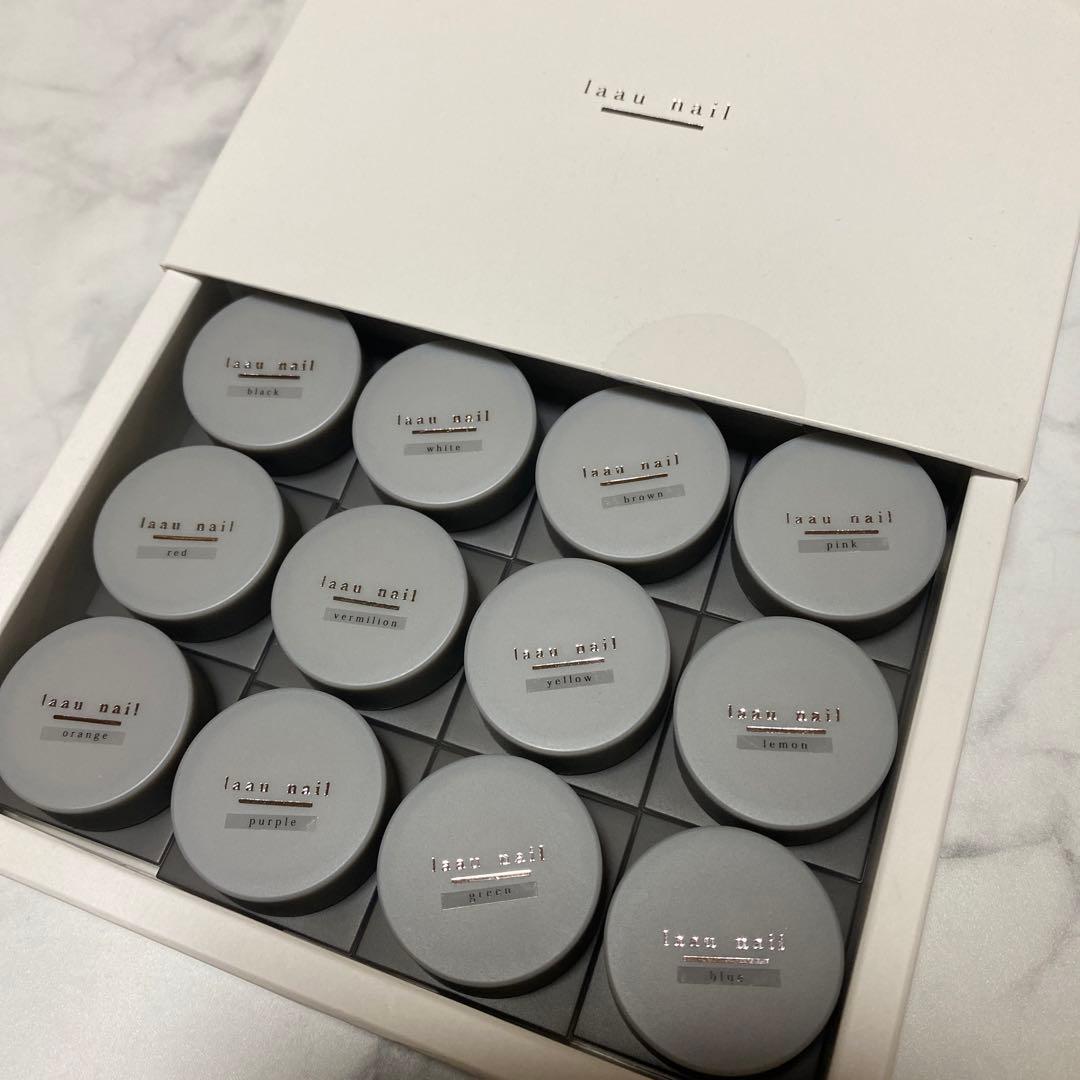 ジェルネイル・ネイルシール laau nail mixing 12color set mixing_12set | laau nail store