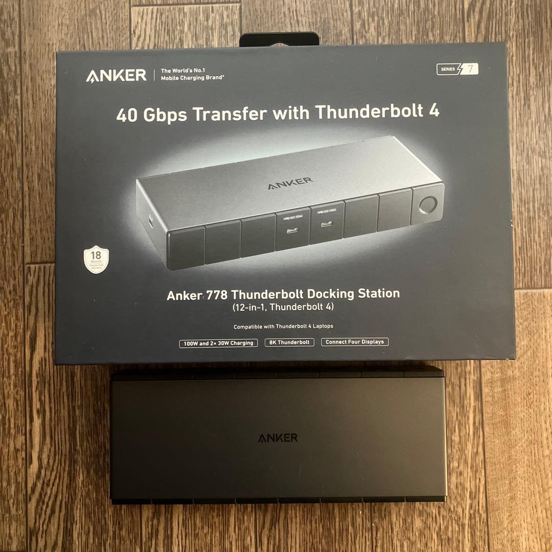 美品】Anker 778 Thunderbolt 4 ドッキングステーション - メルカリ