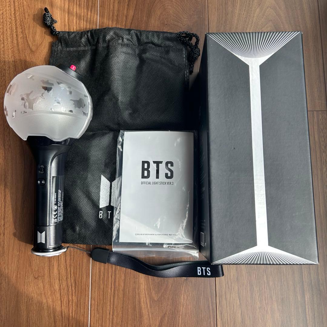 BTS Official Light Stick Ver3 ペンライト アミボム - メルカリ