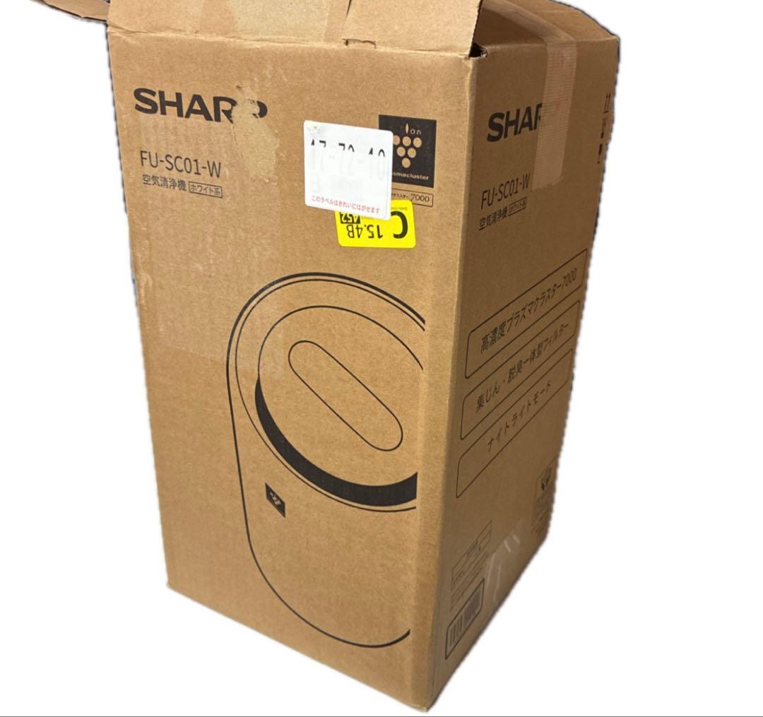 シャープ 空気清浄機 FU-SC01-W プラズマクラスター 7000 - メルカリ