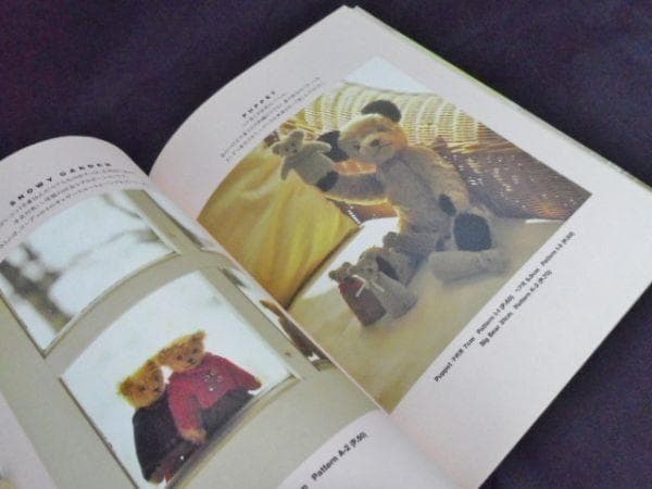 小柳英美 ミニチュアサイズのテディベア/ドールハウス ぬいぐるみ