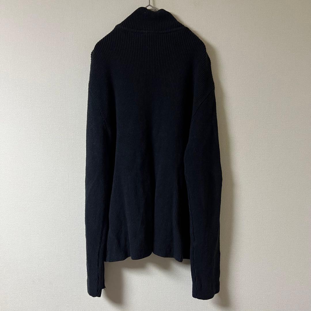 90s agnes b.（アニエスベー）ドライバーズニット/ネイビー/フランス製