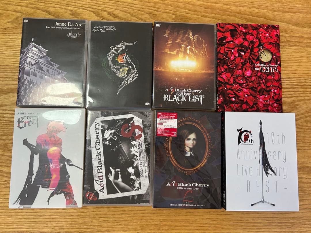 Acid Black Cherry ライブDVDセット Acid Black Cherry ライブDVD & Blu-ray『Acid Black Cherry 2009 tour