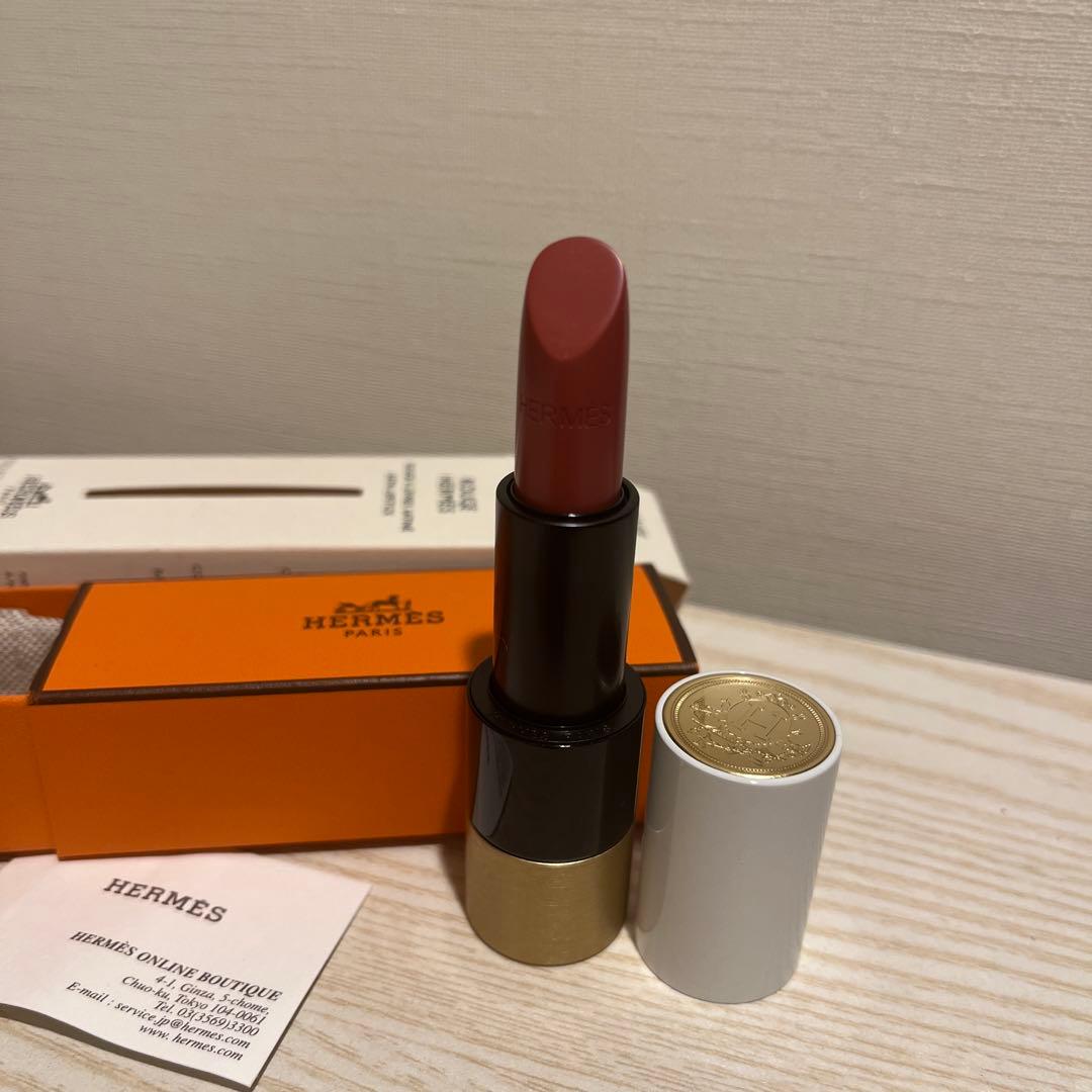 HERMES エルメス 口紅 21番 オレンジボックス付き新品未使用 ケース付